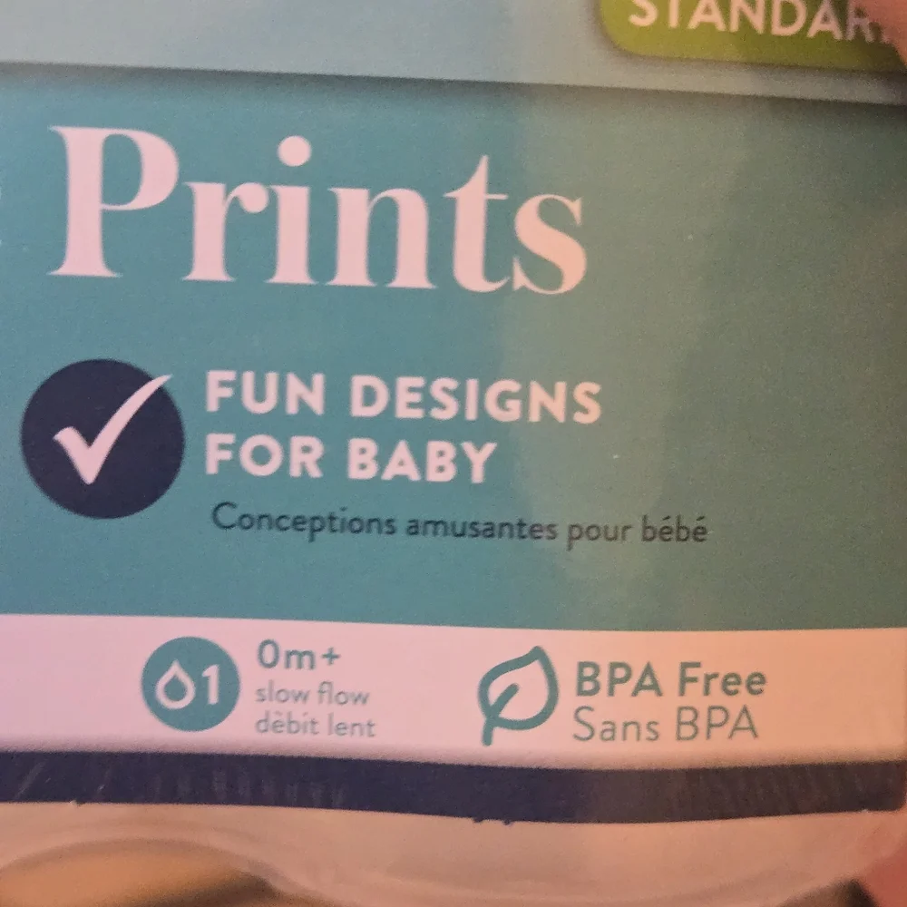 🍒🍒 (6) Evenflo Classic Prints Baby Bottles Set